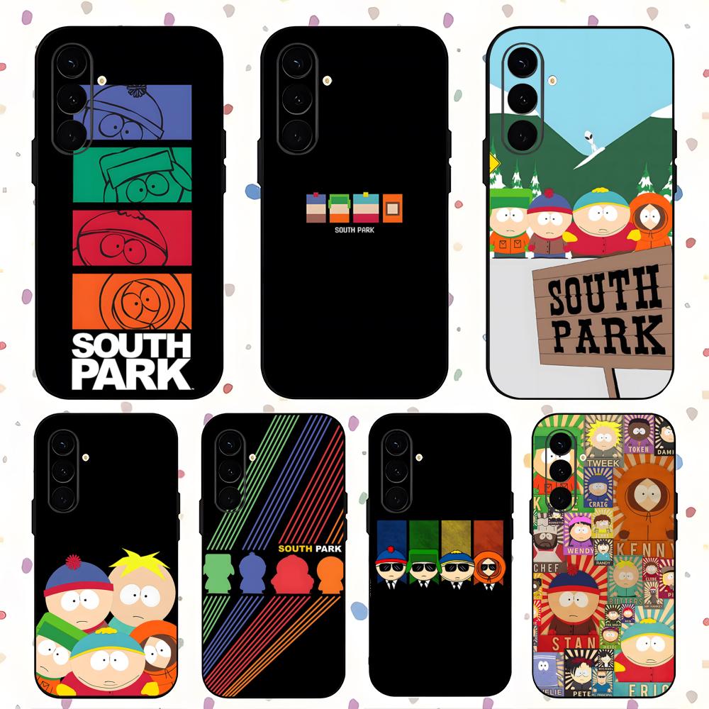 Phone Cases Black - حافظة هاتف كرتونية رائعة من ساوث