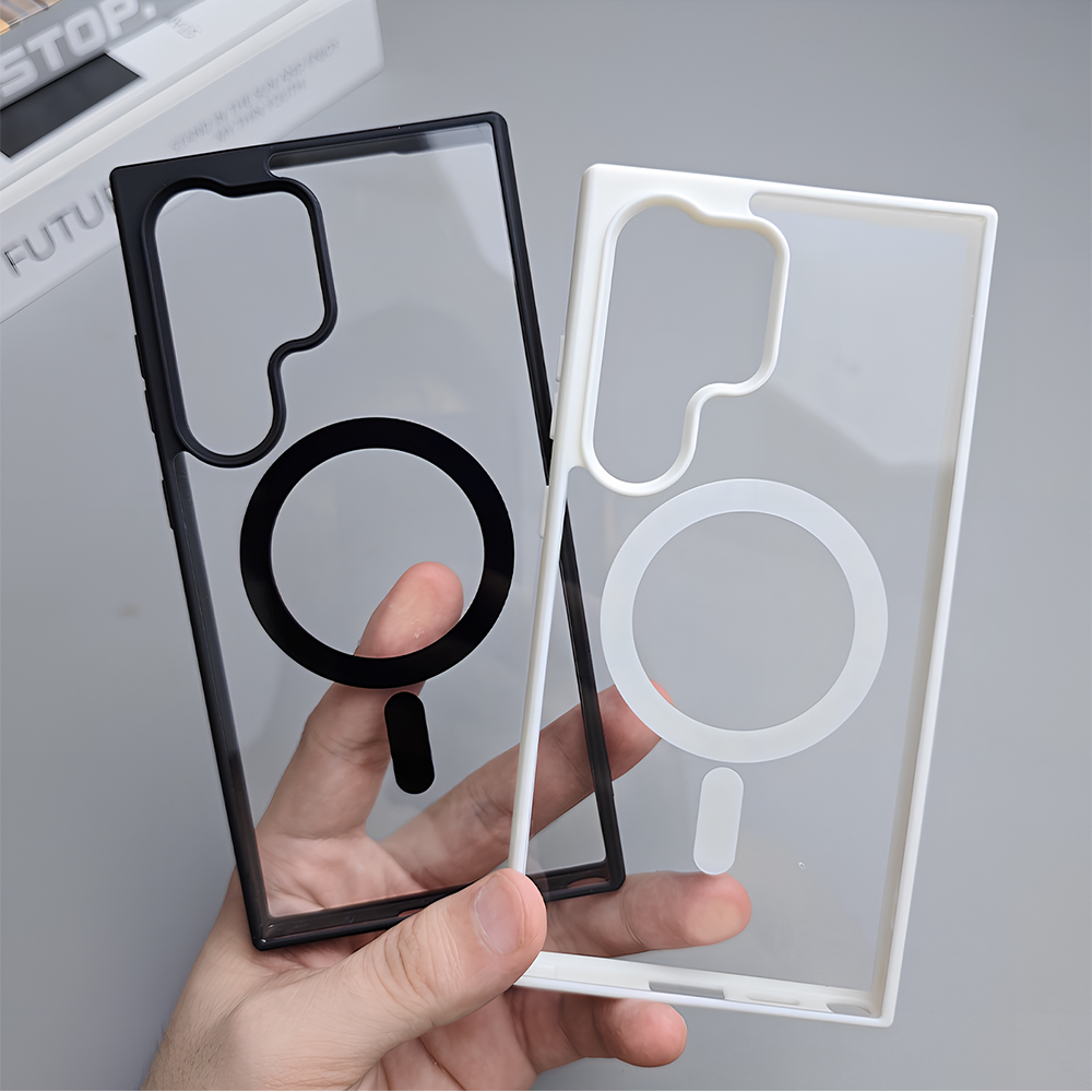 Phone Cases Quality - حافظة هاتف فاخرة من الأكريليك الشفاف