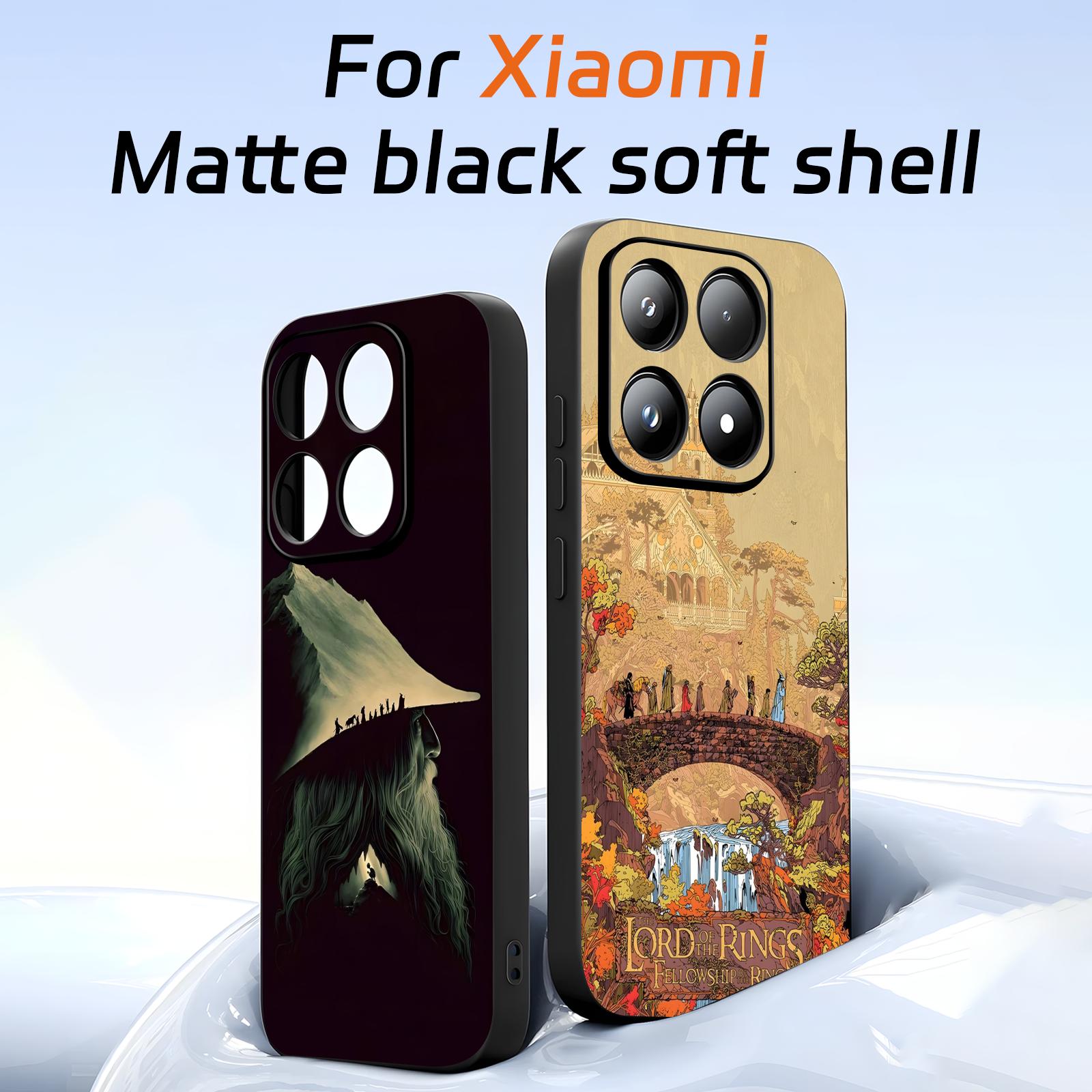 Phone Cases Black - حافظة هاتف كلاسيكية مستوحاة من فيلم