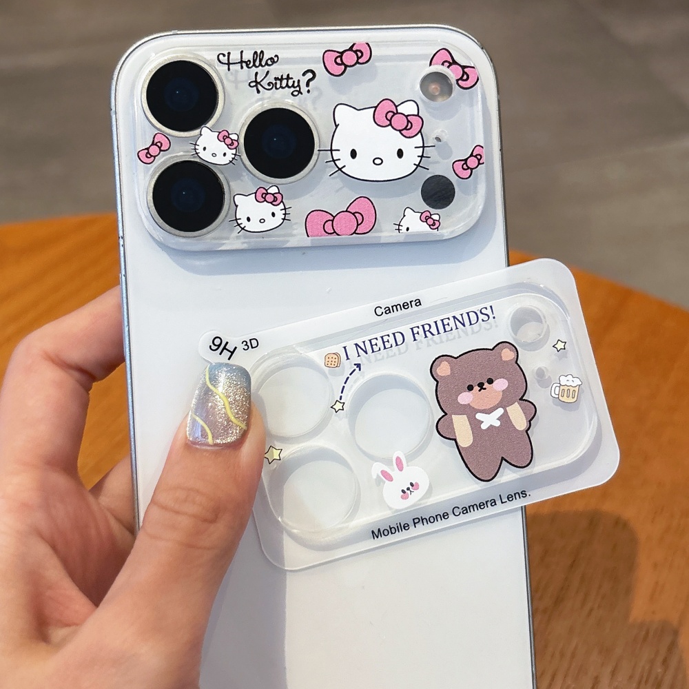 Phone Cases That Cover The Camera - واقي عدسة الكاميرا بتصميم كرتوني لطيف