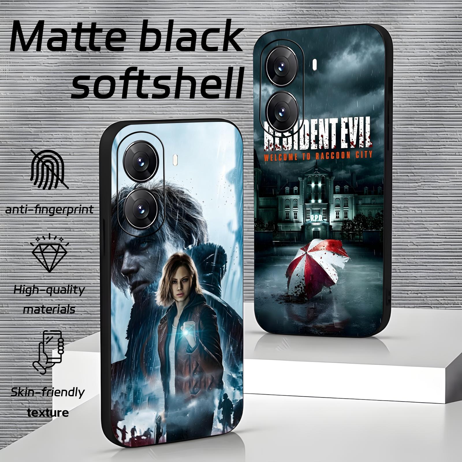 Phone Cases Black - حافظة هاتف ريزدنت إيفل الرائجة لهواتف