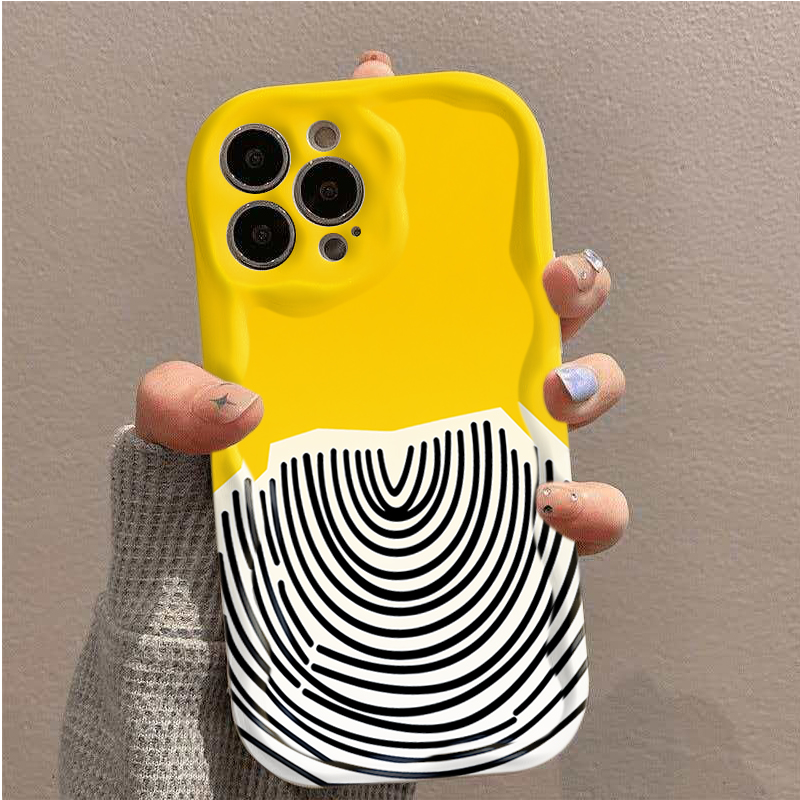 Phone Cases Arc - غطاء هاتف بتصميم تجريدي سهل بنمط