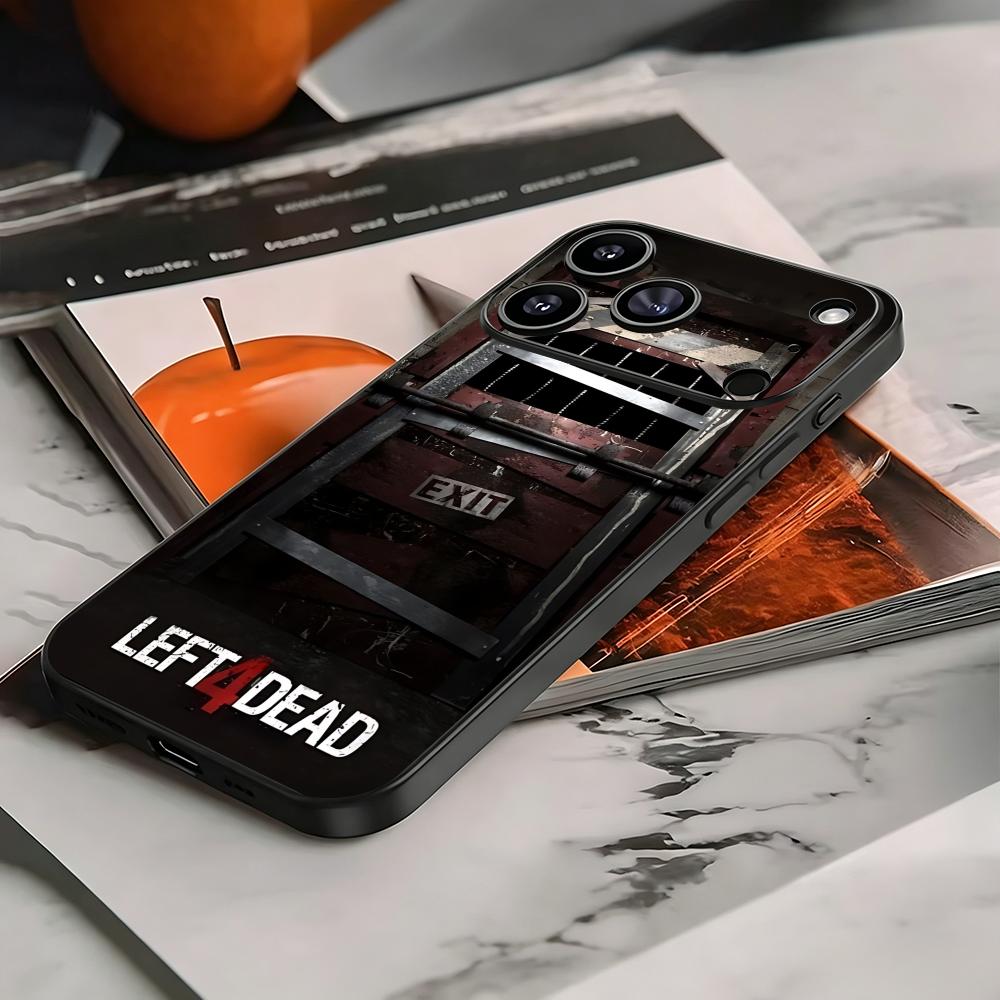 Phone Cases Black - غطاء هاتف بتصميم لعبة Left 4