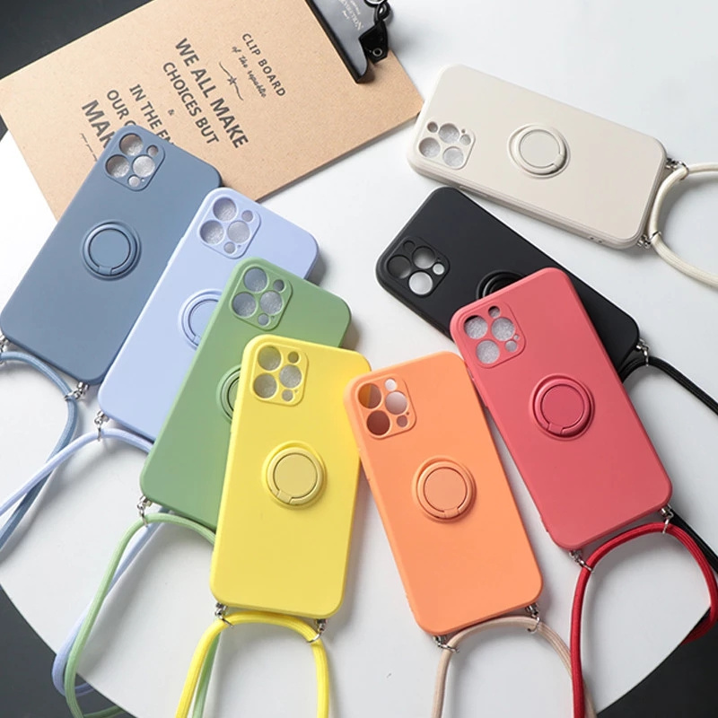 Phone Cases Arc - قلادة الحبل حبل حلقة حامل حزام