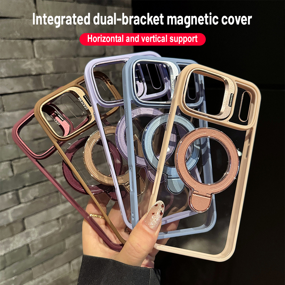 Phone Cases Quality - جراب هاتف مغناطيسي شفاف مقاوم للصدمات