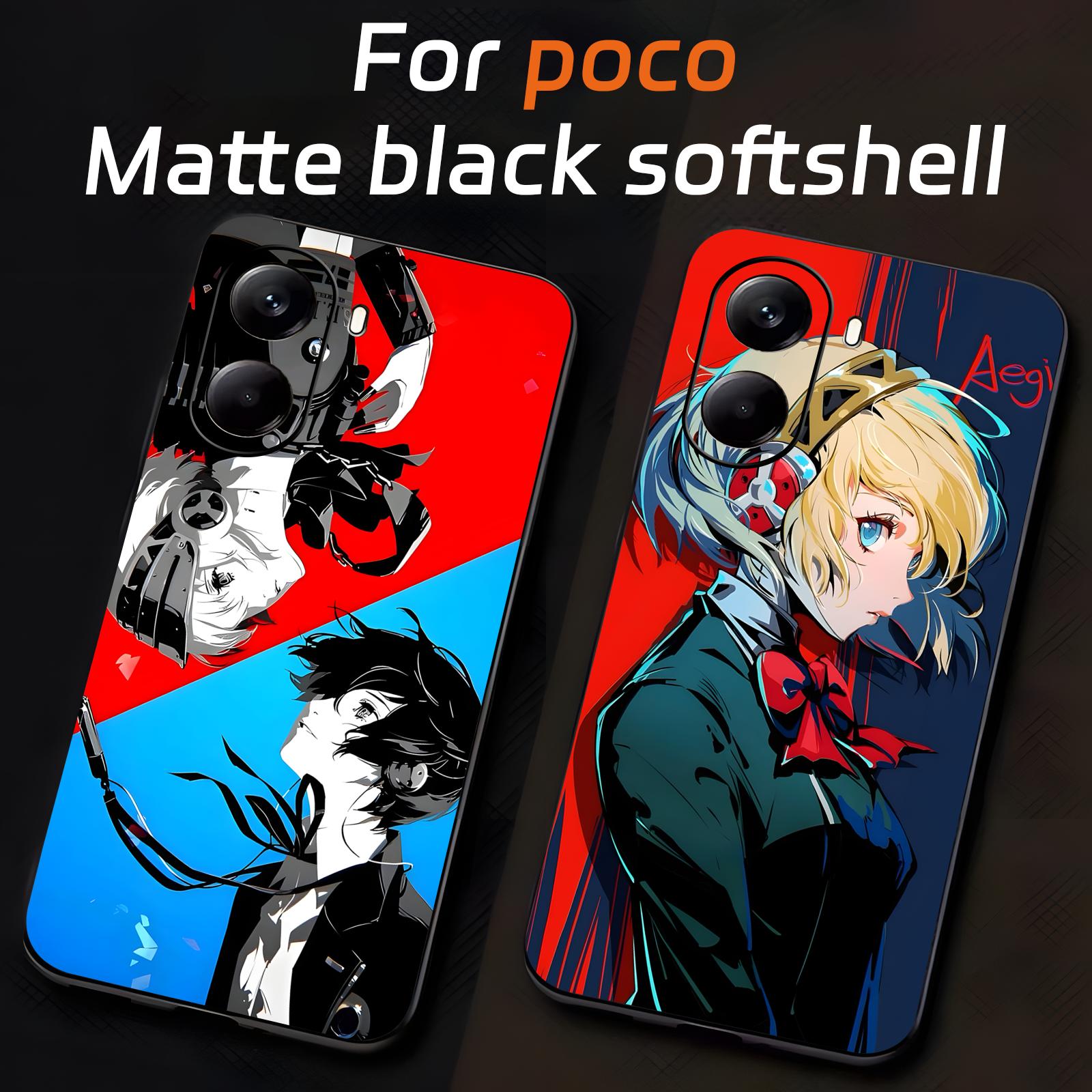 Phone Cases Black - غطاء هاتف HOT Game persona e