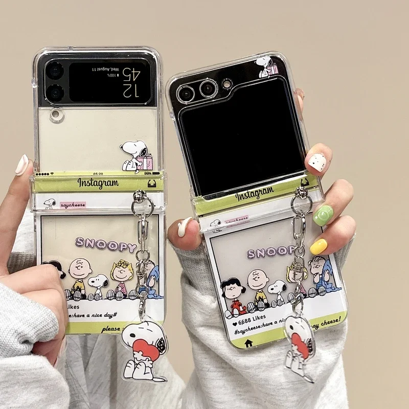 Cute Anime Case - غطاء هاتف شفاف بتصميم كرتوني لطيف