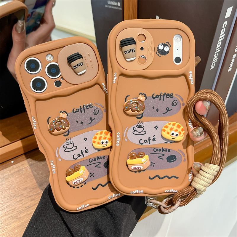 Phone Cases That Cover The Camera - غطاء هاتف ثلاثي الأبعاد بتصميم كرتوني