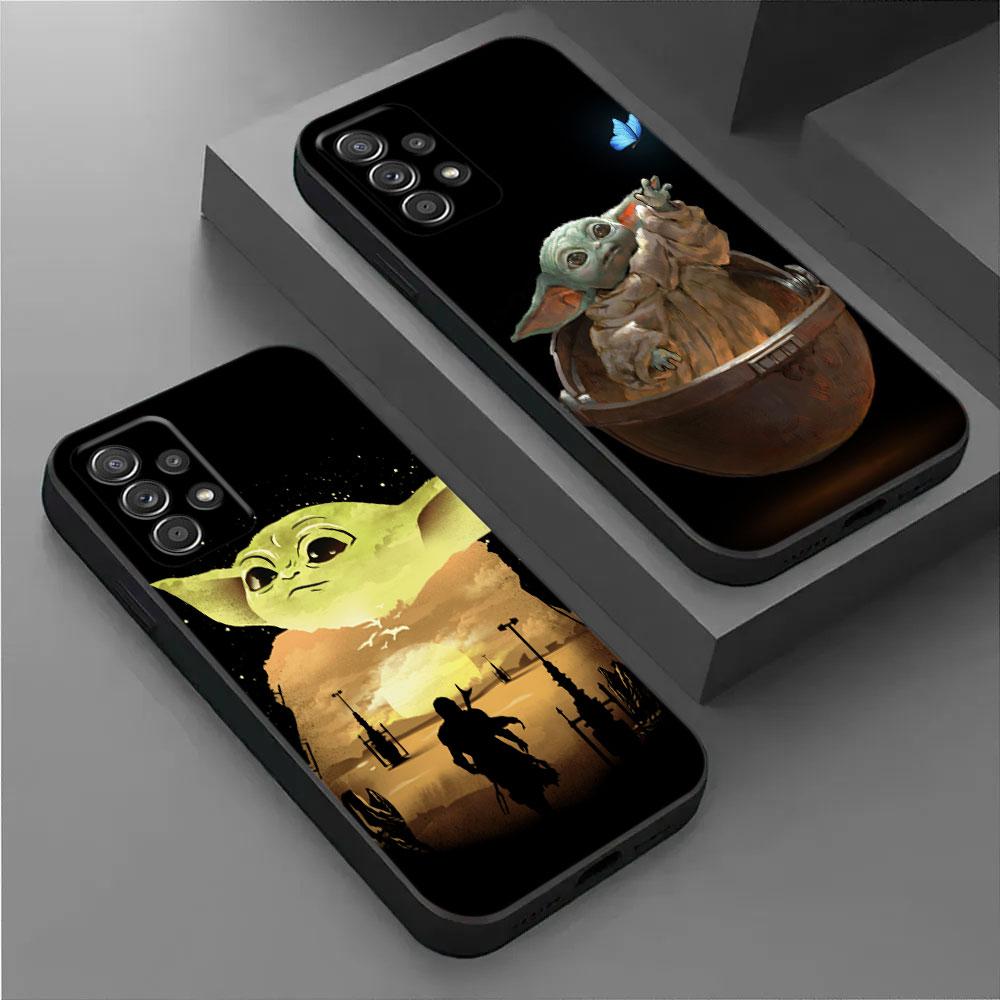 Phone Cases Galaxy A17 - غطاء هاتف لطيف بتصميم بيبي يودا