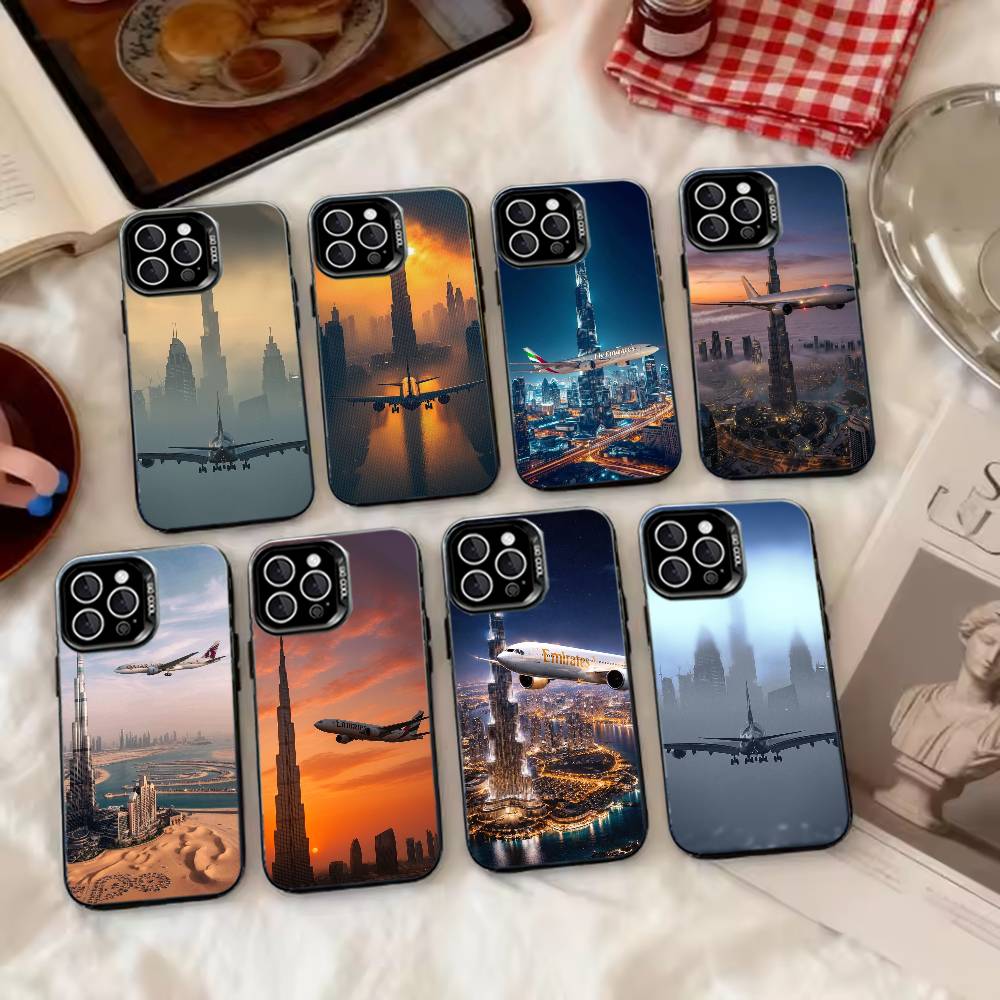 جراب هاتف بتصميم طائرة وبرج خل - مراجعة Phone Cases Dubai وسعره