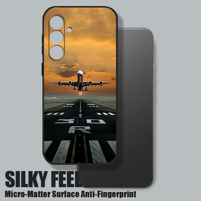 جراب هاتف بتصميم طائرة من السي - مراجعة Phone Cases Galaxy A17 وسعره