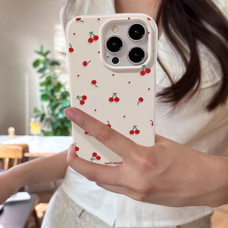 لطيف الكرتون الكرز Lichee نمط  - مراجعة Cute Anime Case وسعره