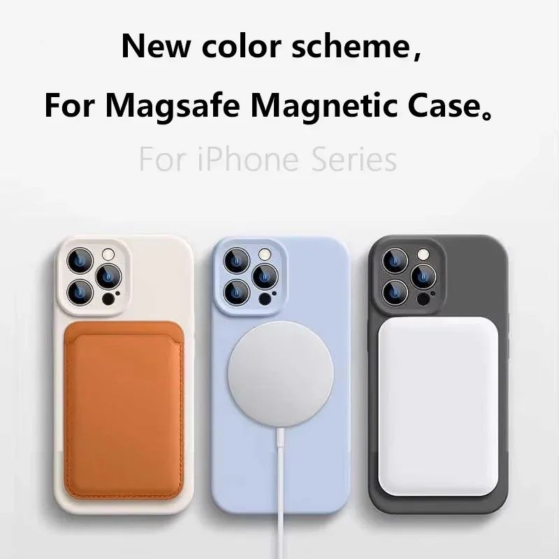 غطاء سيليكون سائل مغناطيسي ناع - مراجعة Phone Cases Arc وسعره