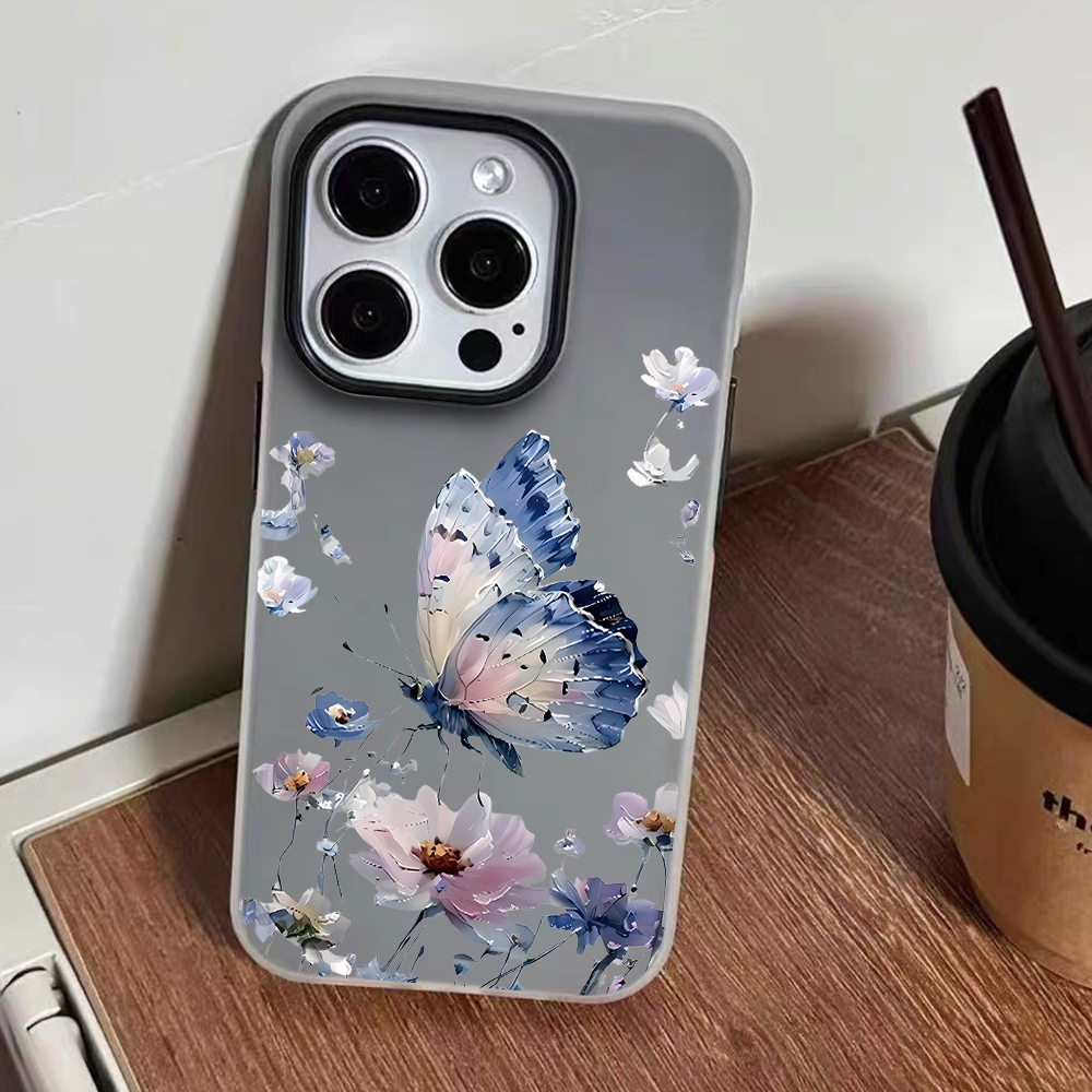 جراب هاتف بتصميم فراشة زهرية ب - مراجعة Phone Cases Galaxy A17 وسعره