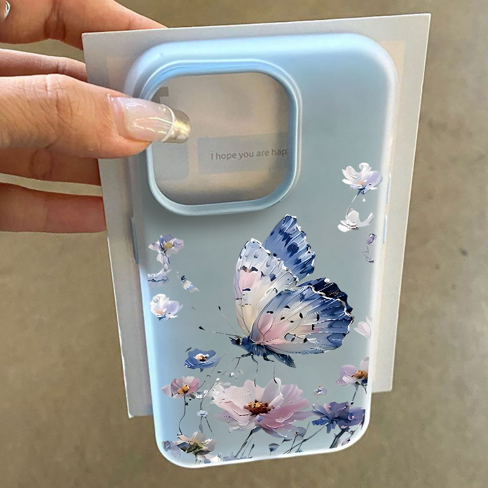 جراب هاتف بتصميم فراشة زهرية ب - مراجعة Phone Cases Galaxy A17 وسعره