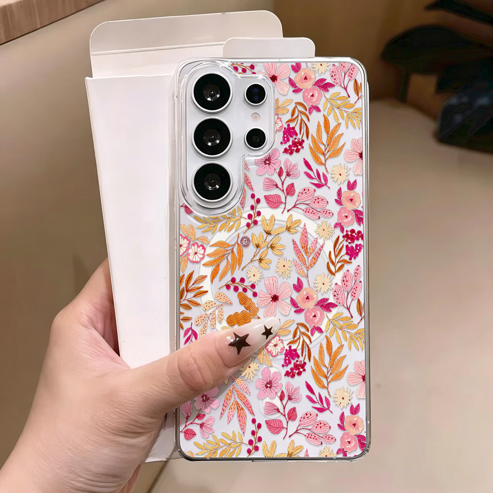 جراب هاتف مغناطيسي بتصميم زهرة - مراجعة Phone Cases Quality وسعره