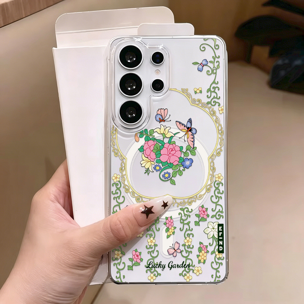 جراب هاتف مغناطيسي بتصميم زهرة - مراجعة Phone Cases Quality وسعره