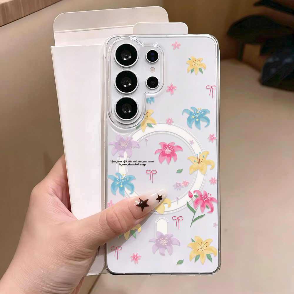 جراب هاتف مغناطيسي بتصميم زهرة - مراجعة Phone Cases Quality وسعره