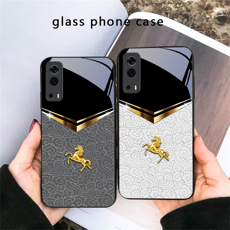 جراب هاتف زجاجي أسود بتصميم حص - مراجعة Phone Cases Vivo وسعره