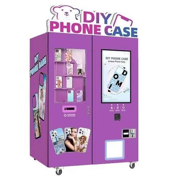 آلة بيع أغطية الهواتف FL ذات ا - مراجعة Phone Cases Vending Machine وسعره