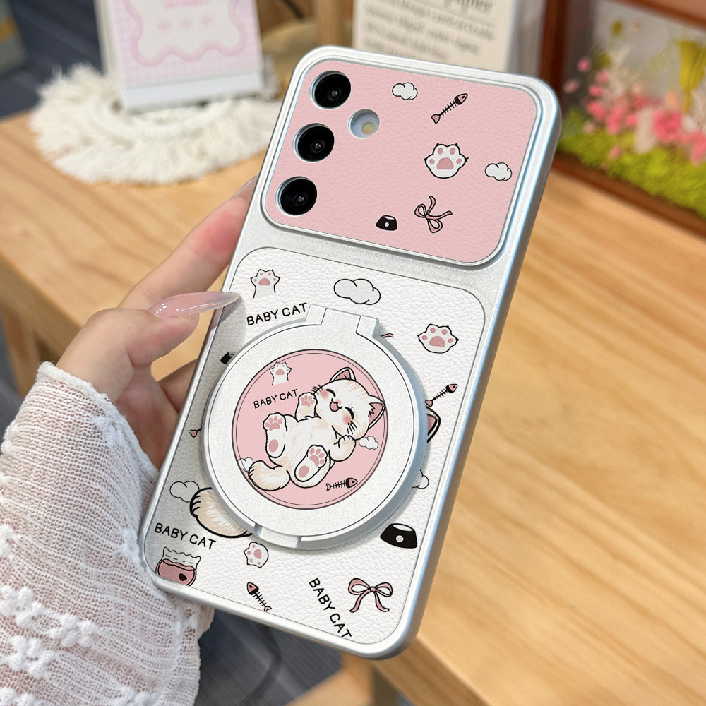 جراب هاتف بتصميم قطة كرتونية ل - مراجعة Cute Anime Case وسعره