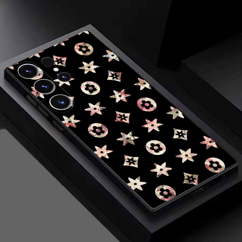 تصميم شعار فاخر مع أنماط متكرر - مراجعة Phone Cases Black وسعره