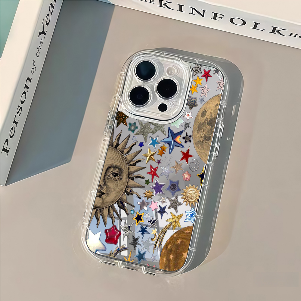 غطاء هاتف ذهبي لامع بتصميم سما - مراجعة Phone Cases Arc وسعره
