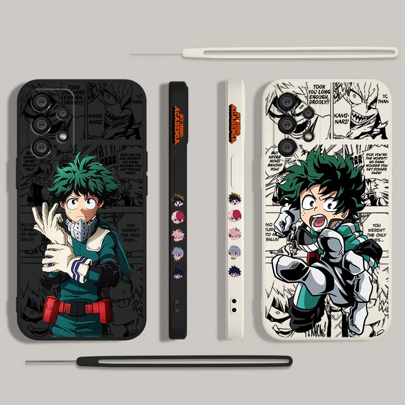 غطاء هاتف أنيمي ماي هيرو أكادي - مراجعة Phone Cases Galaxy A17 وسعره
