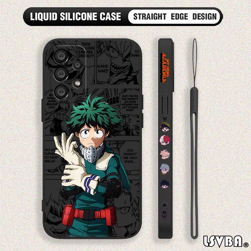 غطاء هاتف أنيمي ماي هيرو أكادي - مراجعة Phone Cases Galaxy A17 وسعره