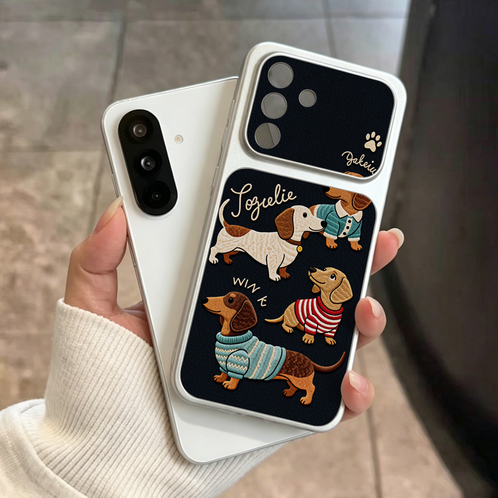 جراب هاتف جلدي بتصميم جرو كرتو - مراجعة Phone Cases That Cover The Camera وسعره
