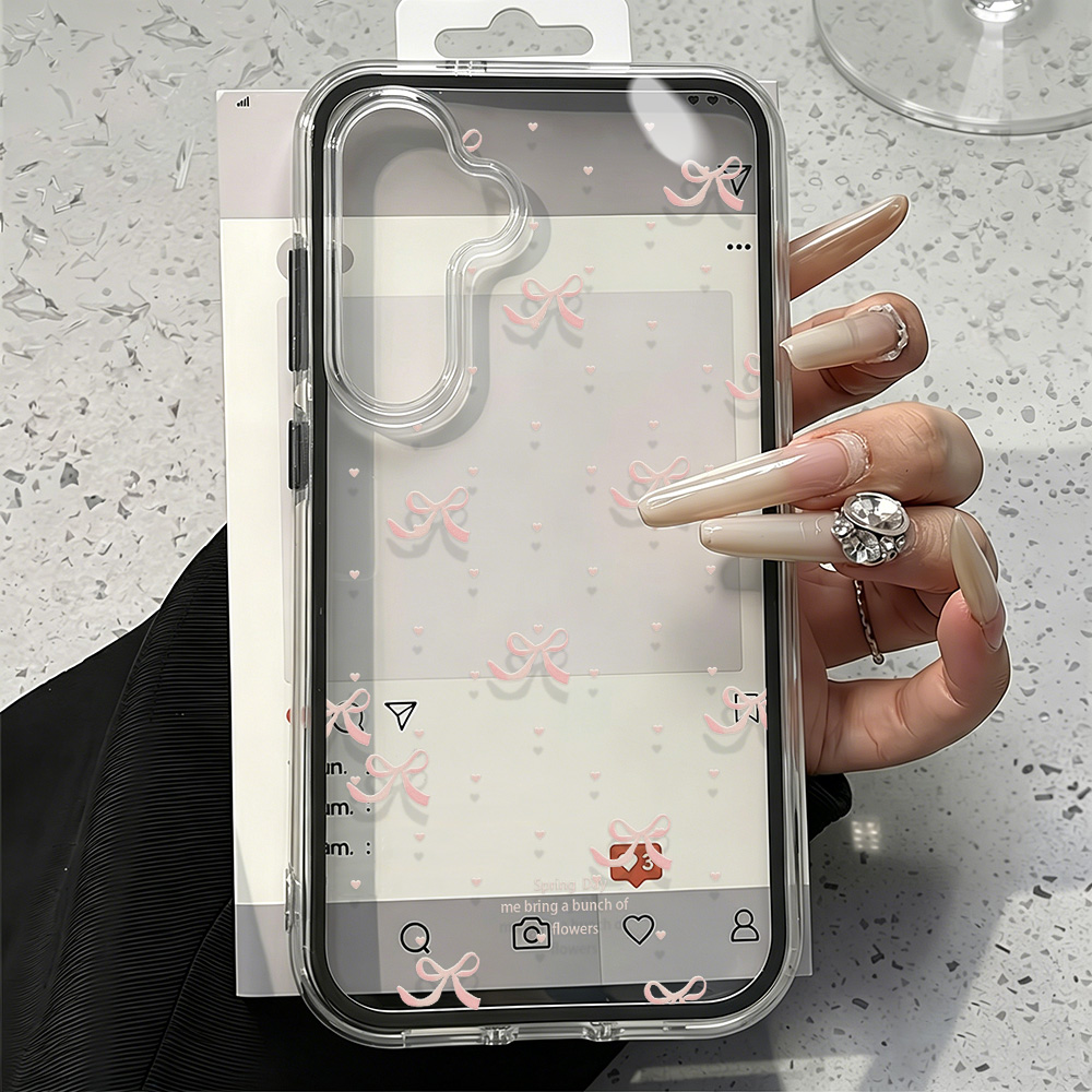 غطاء هاتف ناعم بتصميم فيونكة و - مراجعة Phone Cases Quality وسعره