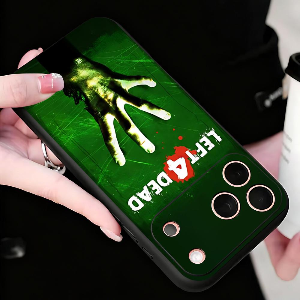 غطاء هاتف بتصميم لعبة Left 4 D - مراجعة Phone Cases Black وسعره