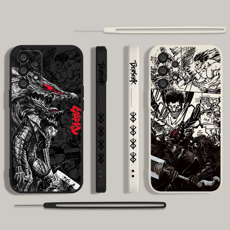 غطاء هاتف سائل بتصميم أنمي بير - مراجعة Phone Cases Galaxy A17 وسعره