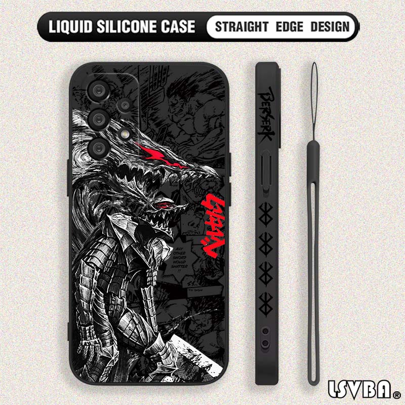 غطاء هاتف سائل بتصميم أنمي بير - مراجعة Phone Cases Galaxy A17 وسعره