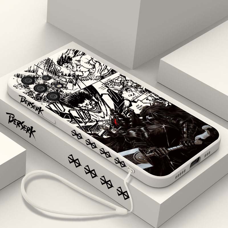 غطاء هاتف سائل بتصميم أنمي بير - مراجعة Phone Cases Galaxy A17 وسعره