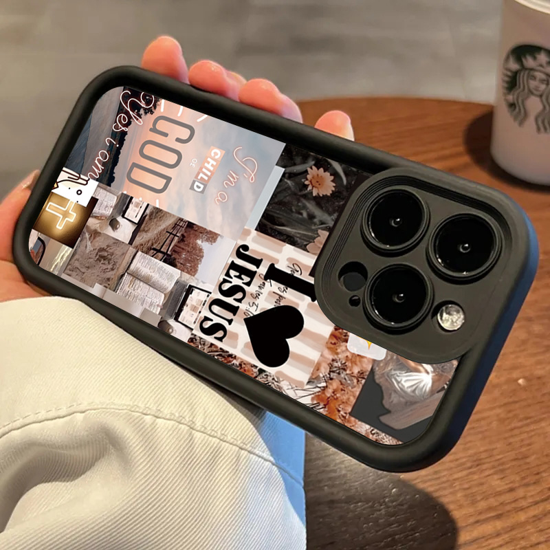 يسوع الكولاج نمط سميكة للصدمات - مراجعة Phone Cases Arc وسعره