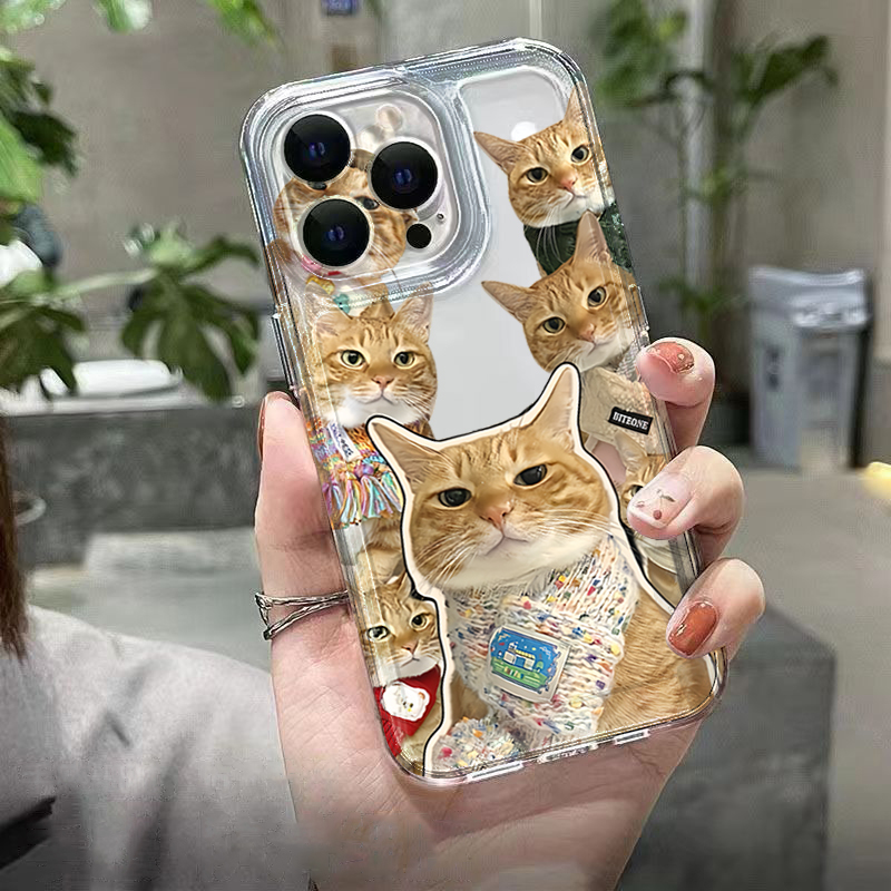 غطاء هاتف شفاف بتصميم قطة لطيف - مراجعة Phone Cases Galaxy A17 وسعره