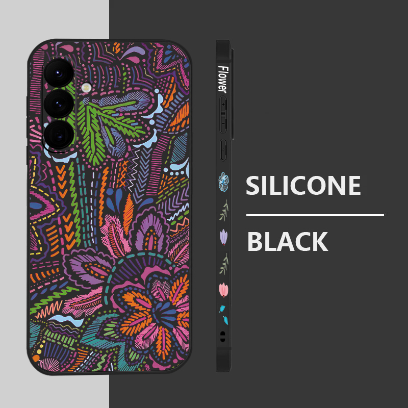 غطاء هاتف بنمط زهور ناعم لهوات - مراجعة Phone Cases Galaxy A17 وسعره