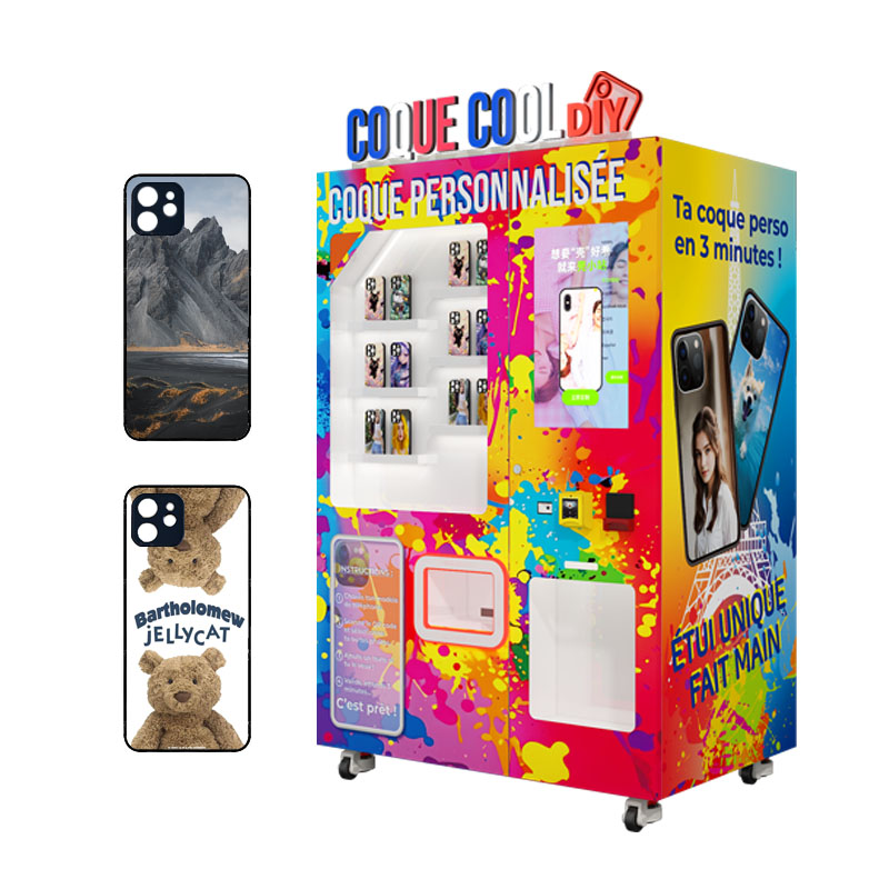 آلة بيع ذاتية لطباعة أغطية اله - مراجعة Phone Cases Vending Machine وسعره