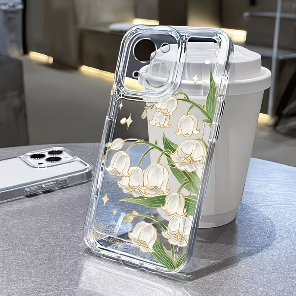 غطاء هاتف بتصميم زنبق الوادي ا - مراجعة Phone Cases That Cover The Camera وسعره