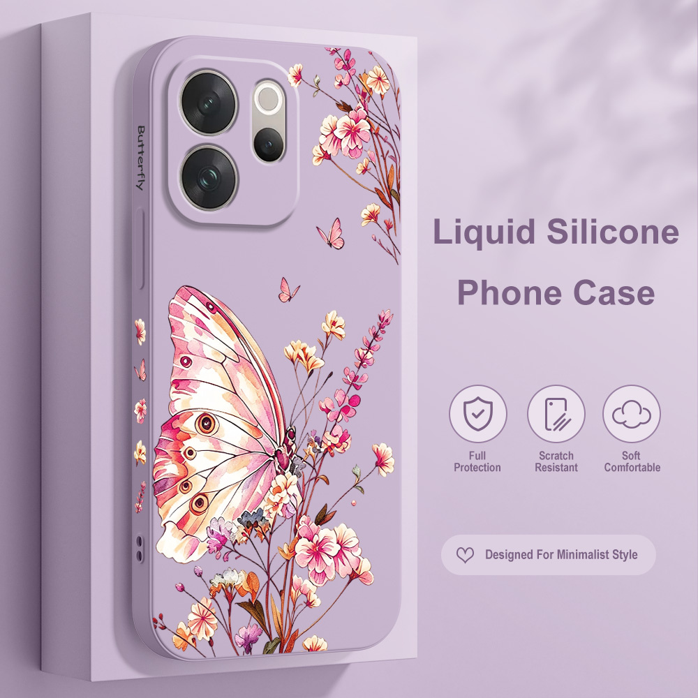 غطاء هاتف بتصميم فراشة لـ Vivo - مراجعة Phone Cases Vivo وسعره