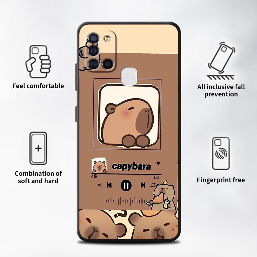 غطاء هاتف لطيف بتصميم الكابيبا - مراجعة Phone Cases Galaxy A17 وسعره