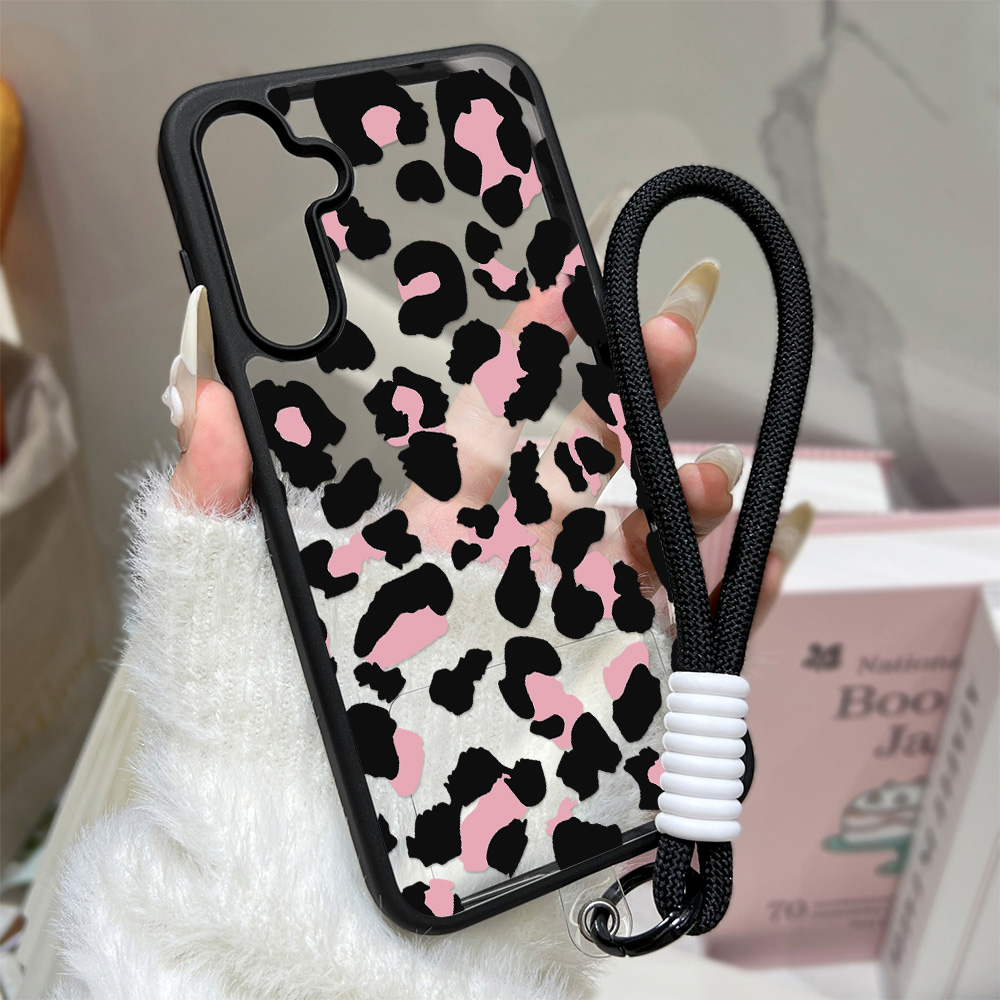 جراب هاتف بطبعة جلد الفهد لهات - مراجعة Phone Cases Galaxy A17 وسعره