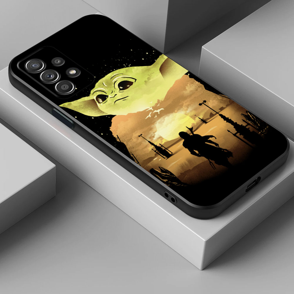 غطاء هاتف لطيف بتصميم بيبي يود - مراجعة Phone Cases Galaxy A17 وسعره