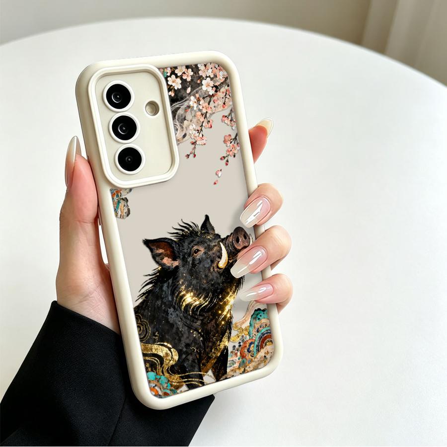 غطاء هاتف بتصميم كرتوني لرافعة - مراجعة Phone Cases Galaxy A17 وسعره