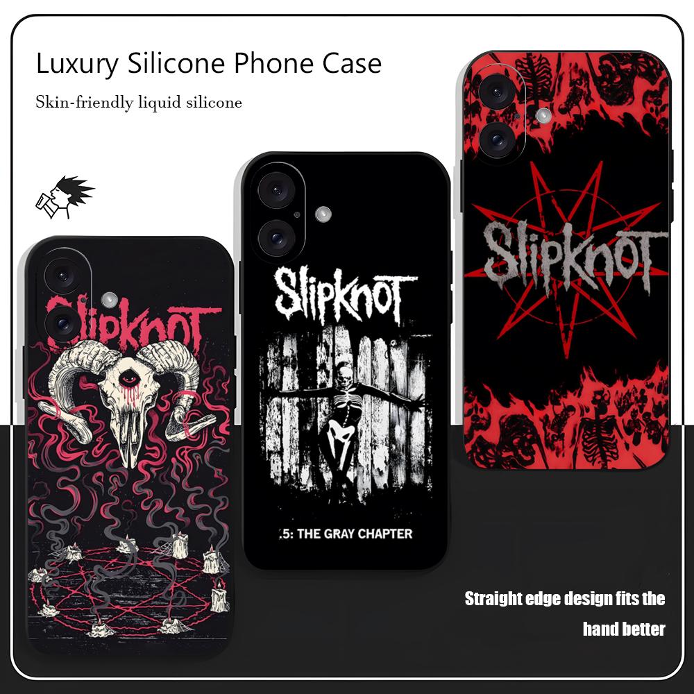 S-Slipknot Popular Band Phone  - مراجعة Phone Cases Black وسعره